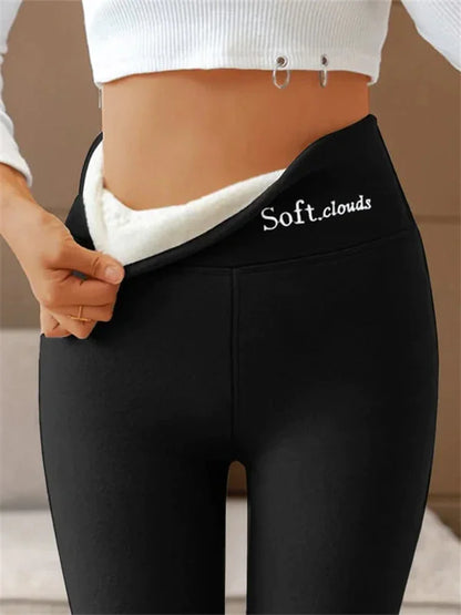Variant image for Damen-Leggings, hohe Taille, Polyester und Baumwolle-13