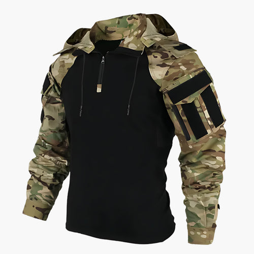 Herren-Jacke, taktisch, wasserabweisend, nachhaltiges Material-1