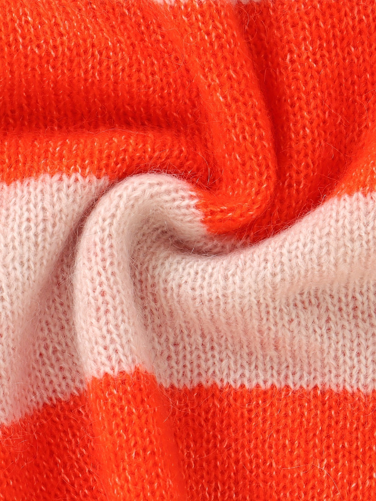 Damen Winterpullover Gestreift Baumwolle Lässig-5