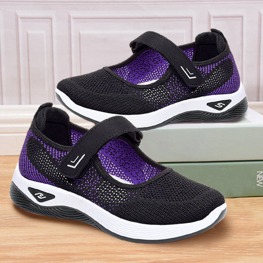 Damen Sneakers Orthopädisch Gepolstert Atmungsaktiver Komfort-1