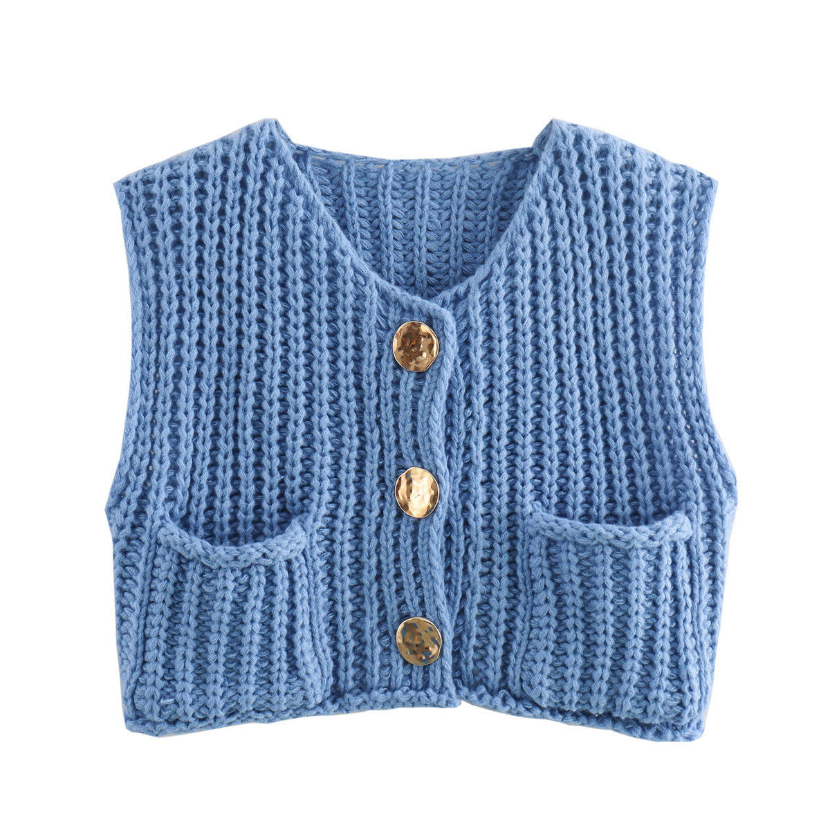 Damenjacke Gestrickt Elegant Acryl-1
