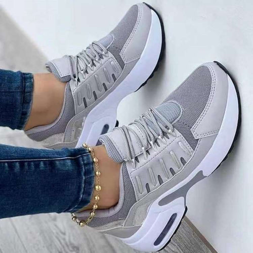 Damen-Sneaker, ergonomisches Mesh, Komfort, synthetische Sohle-1