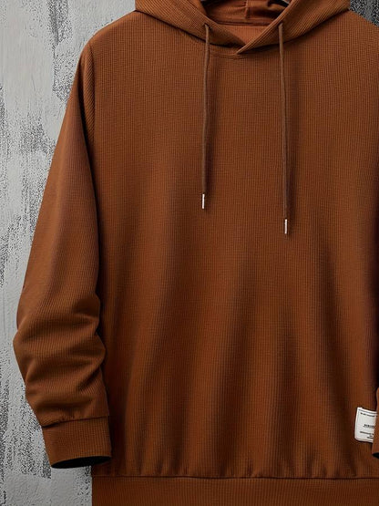Herren-Hoodie, lässige Baumwolle-2