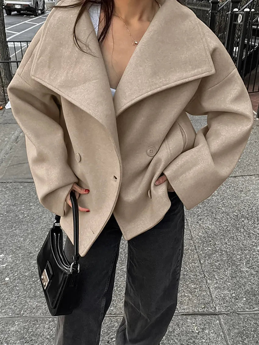 Variant image for Damen-Jacke, langärmelig, elegant, hochwertige, Material-1