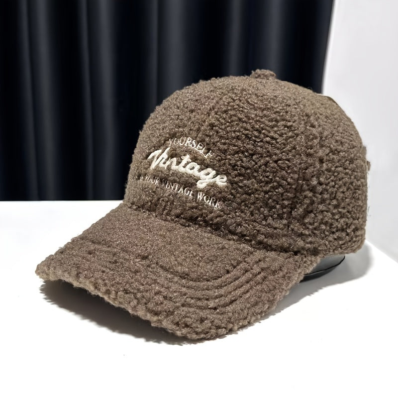 Damen-Winterhut, elegant Samt-6
