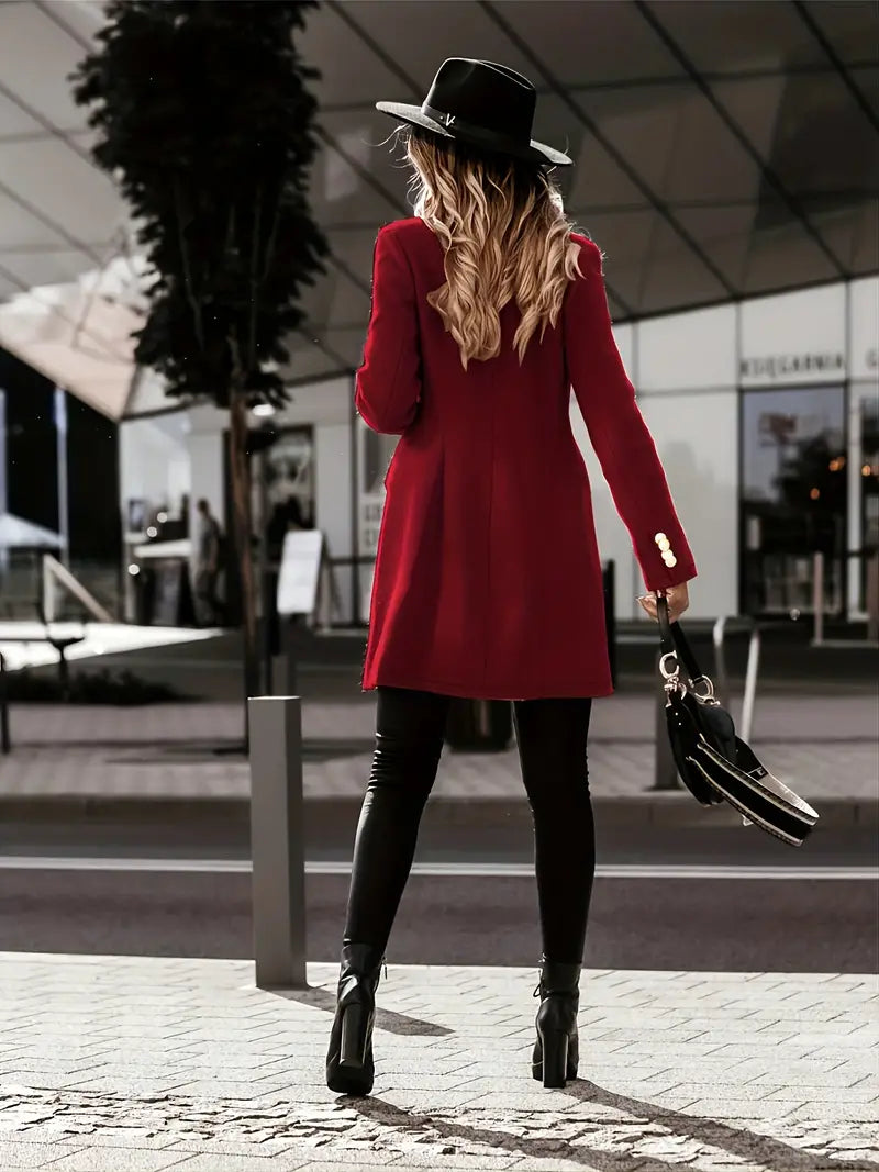 Elegantes Damenkleid aus hochwertigem Stoff – Zeitloses Design, mehrere Größen, perfekt für Fest und Alltag 6