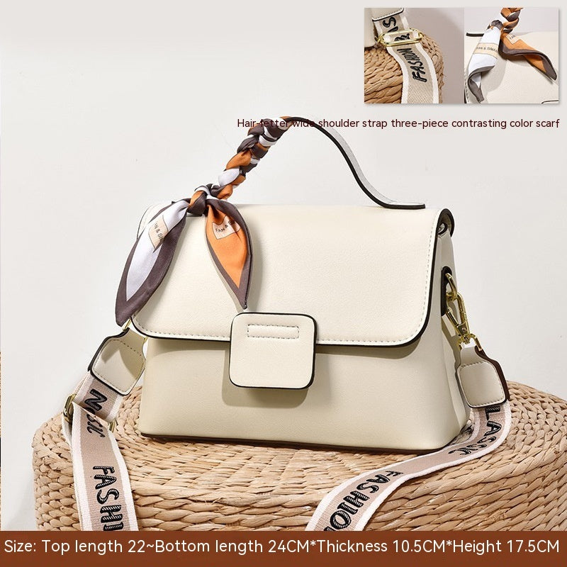 Variant image for Damen Schultertasche Vielseitiger PU-Leder Elegantes Design mit Doppelte Schulterriemen-2