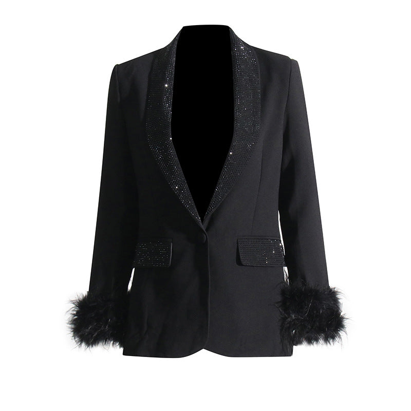 Variant image for Damen-Anzug, elegant, Polyester-1
