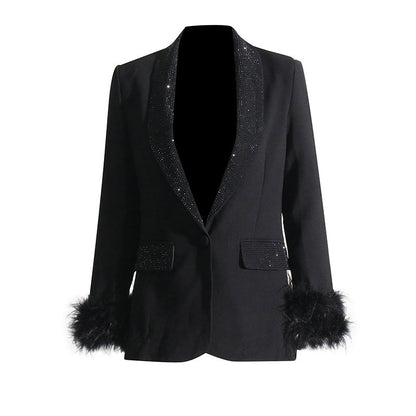 Variant image for Damen-Anzug, elegant, Polyester-1