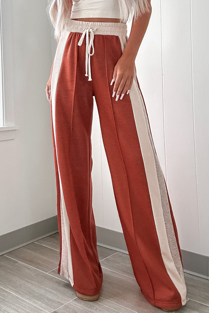 Variant image for Damen-Hose, hohe Taille, Farbblock, weich, atmungsaktiver Stoff-1