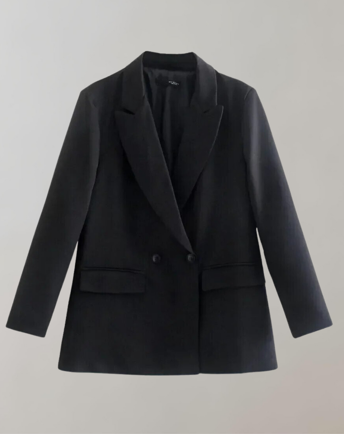 Variant image for Damen-Blazer, zweireihige Stoffmischung-1