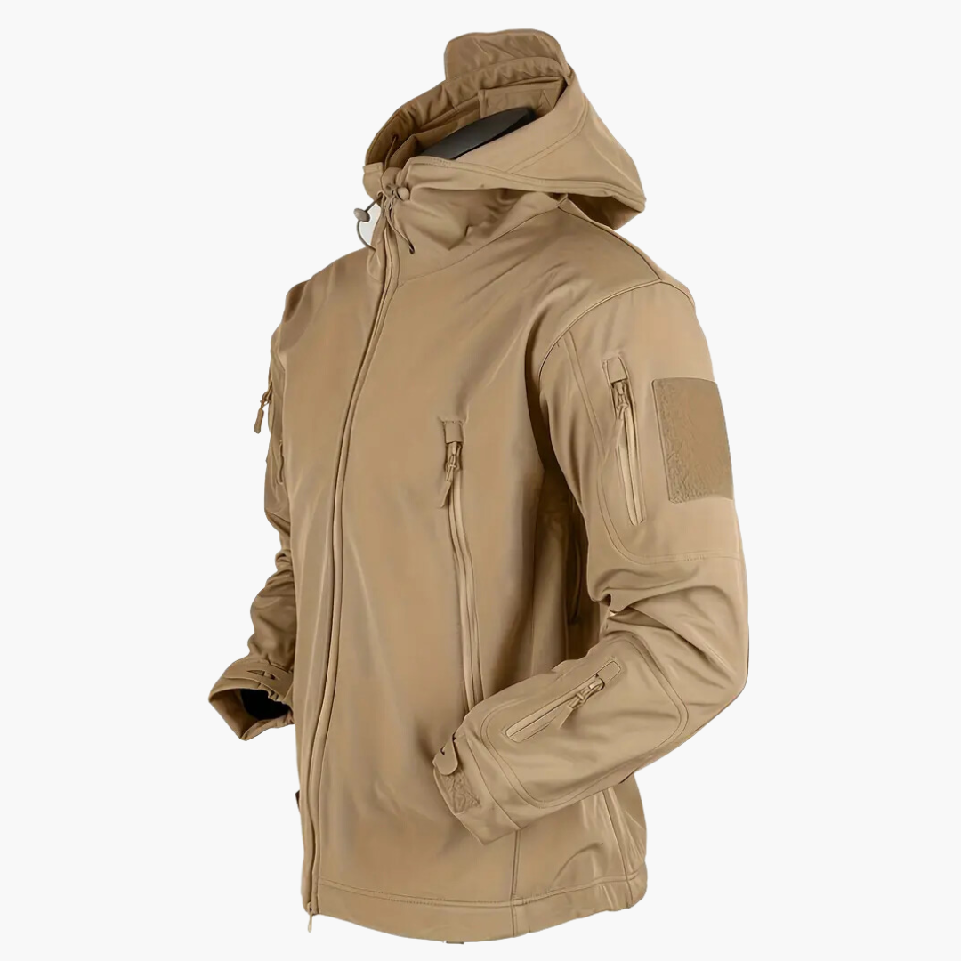 Herren-Jacke, taktisch, wasserdichtem Polyester, Casual-1