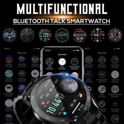 multifunktionale Smartwatch, Gesundheitsüberwachung, Kunststoff, Silikon-3