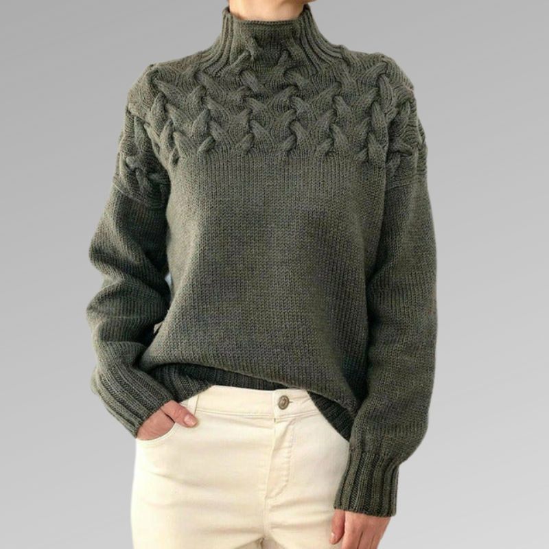 Damen-Strickpullover, klassisch, hochwertiges Acryl-2