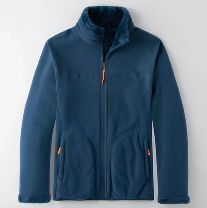 Variant image for Damen-Fleecejacke, beidseitig, lässiger Schnitt, hochwertig, Fleece-22