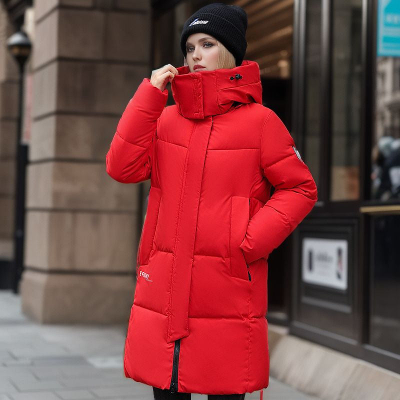 Damenjacke Kapuzenjacke Trendiges Design Polyester und Baumwolle 2
