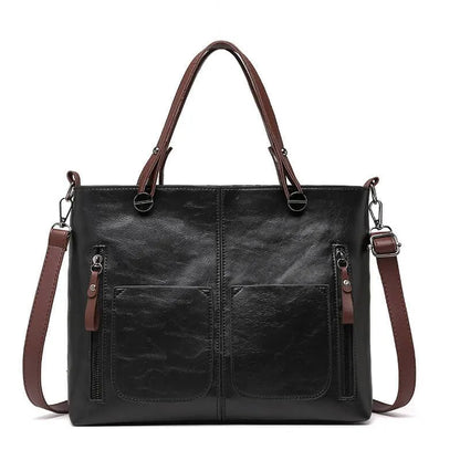 Damen-Ledertasche, elegantes Design, hochwertiges Material-2