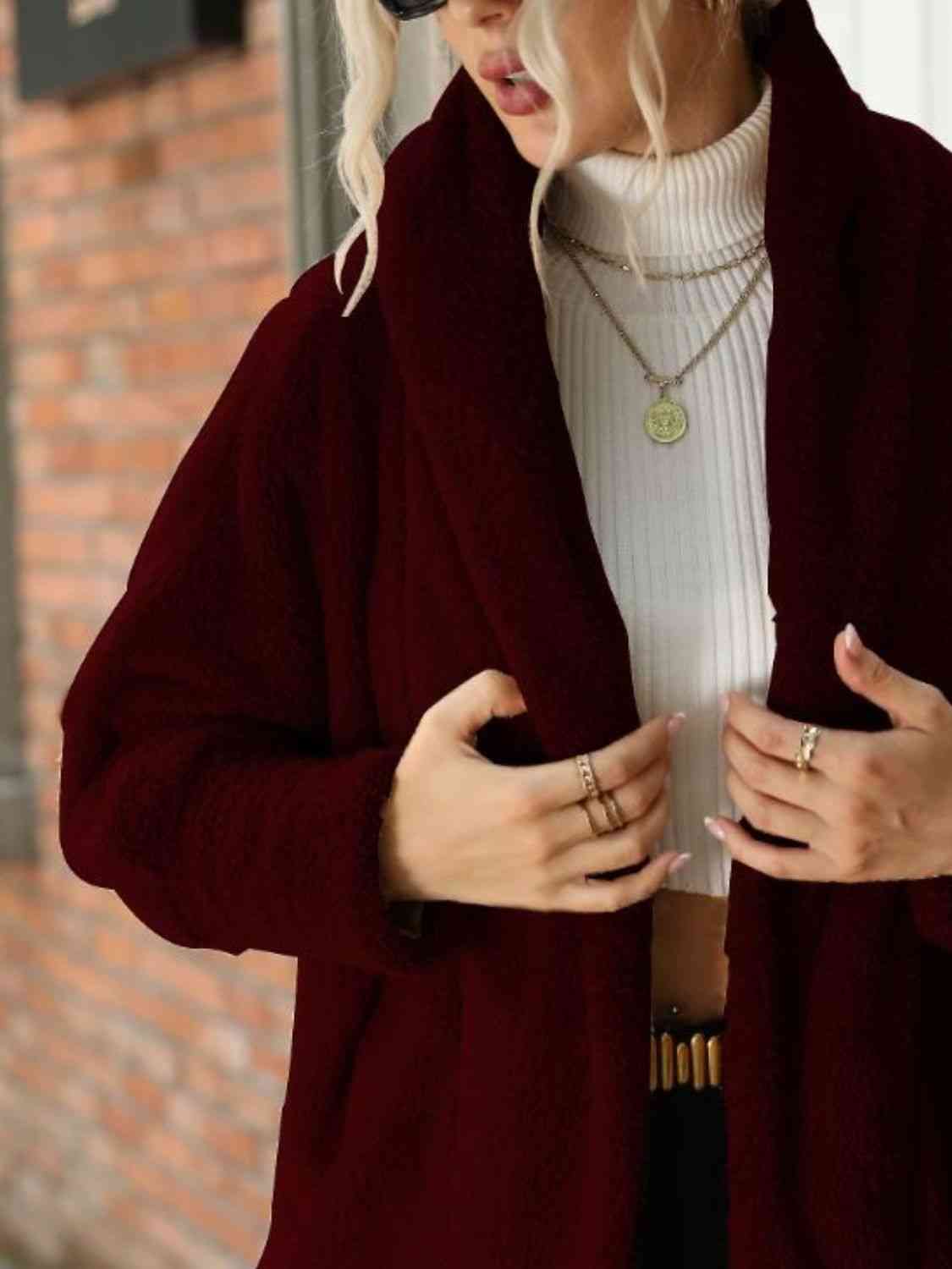 Damenjacke Warm und Bequem Polyester für Kalte Tage-5