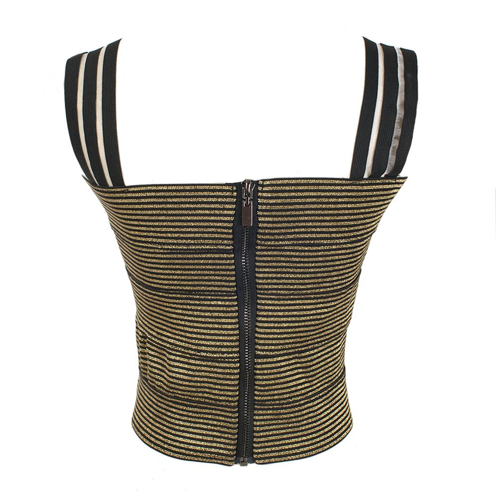 Damen-Crop-Top, Streetwear, Acetat, Polyester-3