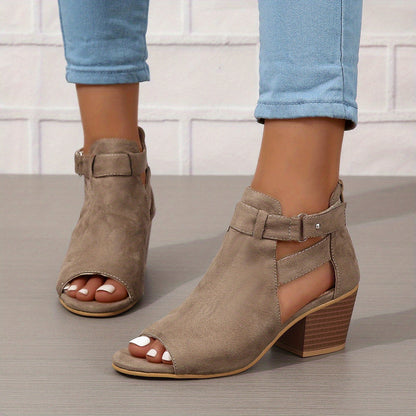 Damen-Pumps Orthopädisch Stoff Eleganter Stil-4