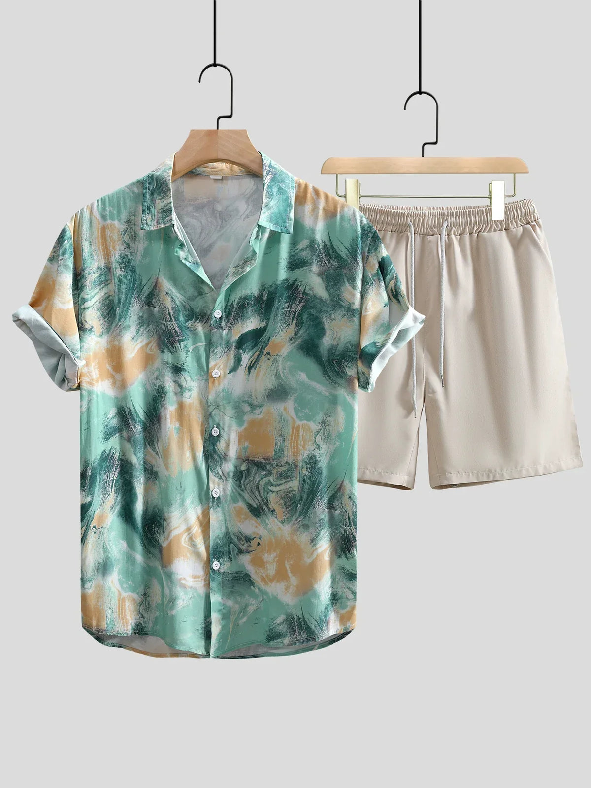 Damen Badebekleidung – zweiteiliges Strandset aus Polyester-6