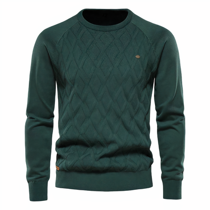 Damen-Strickpullover aus weicher Wolle mit Diamantmuster – elegant und bequem für Alltags- und Festlook 10