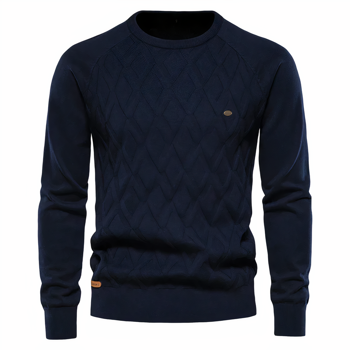 Damen-Strickpullover aus weicher Wolle mit Diamantmuster – elegant und bequem für Alltags- und Festlook 6