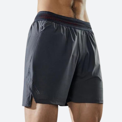 Herren-Shorts, sportliches Set, zweiteiliges Polyester-2