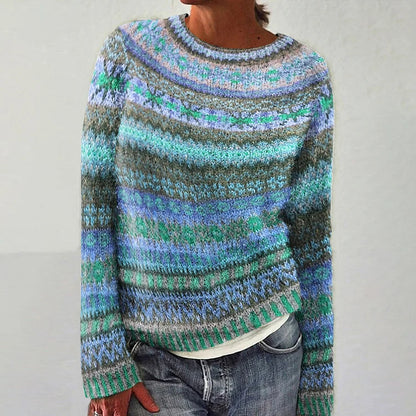 Variant image for Damen-Strickpullover, bunte weiche Acrylmischung-6