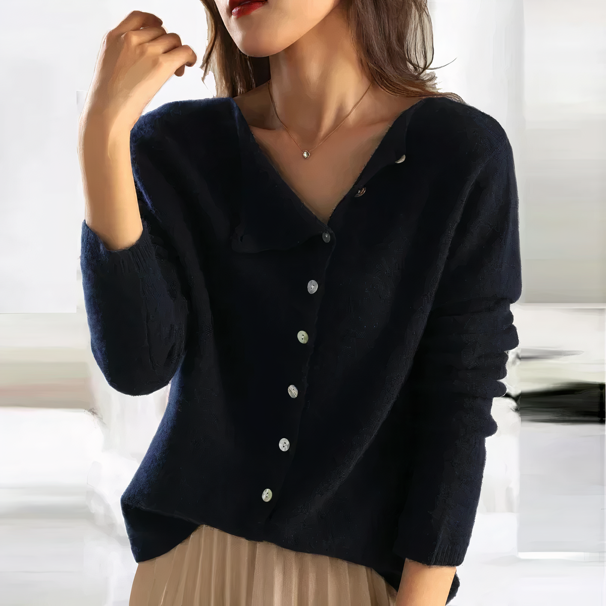 Variant image for Damenjacke Lässiger Stil Nachhaltiges Material für Damen-21