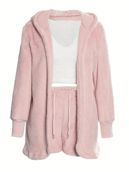 Damen-Pyjama-Set aus weicher Baumwolle zum Entspannen und Schlafen-3