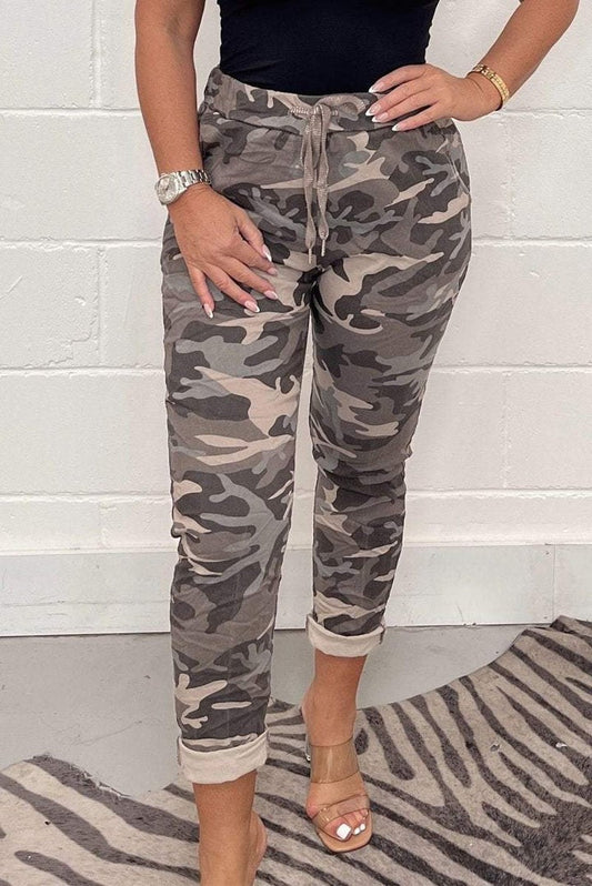 Herren-Camouflage-Hose, moderner Stil, hochwertige Baumwolle 1