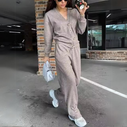 Damen-Gilet, Set, lässiger Stil, weich, Baumwolle 3
