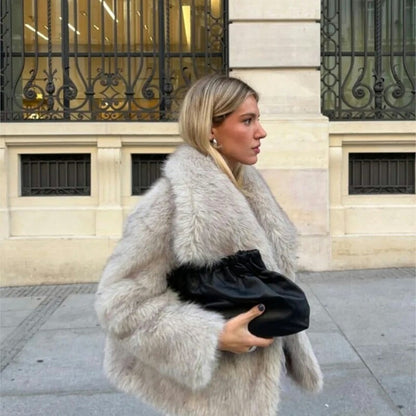 Damen-Kunstfell-elegant-Wintermantel-4
