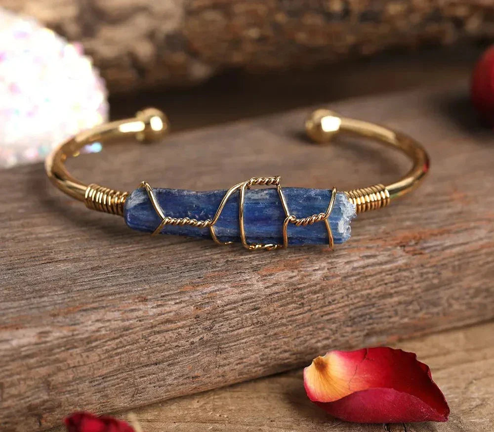 Variant image for Damen-Armband mit blauem Kyanit und Kupfer in elegantem Design-24