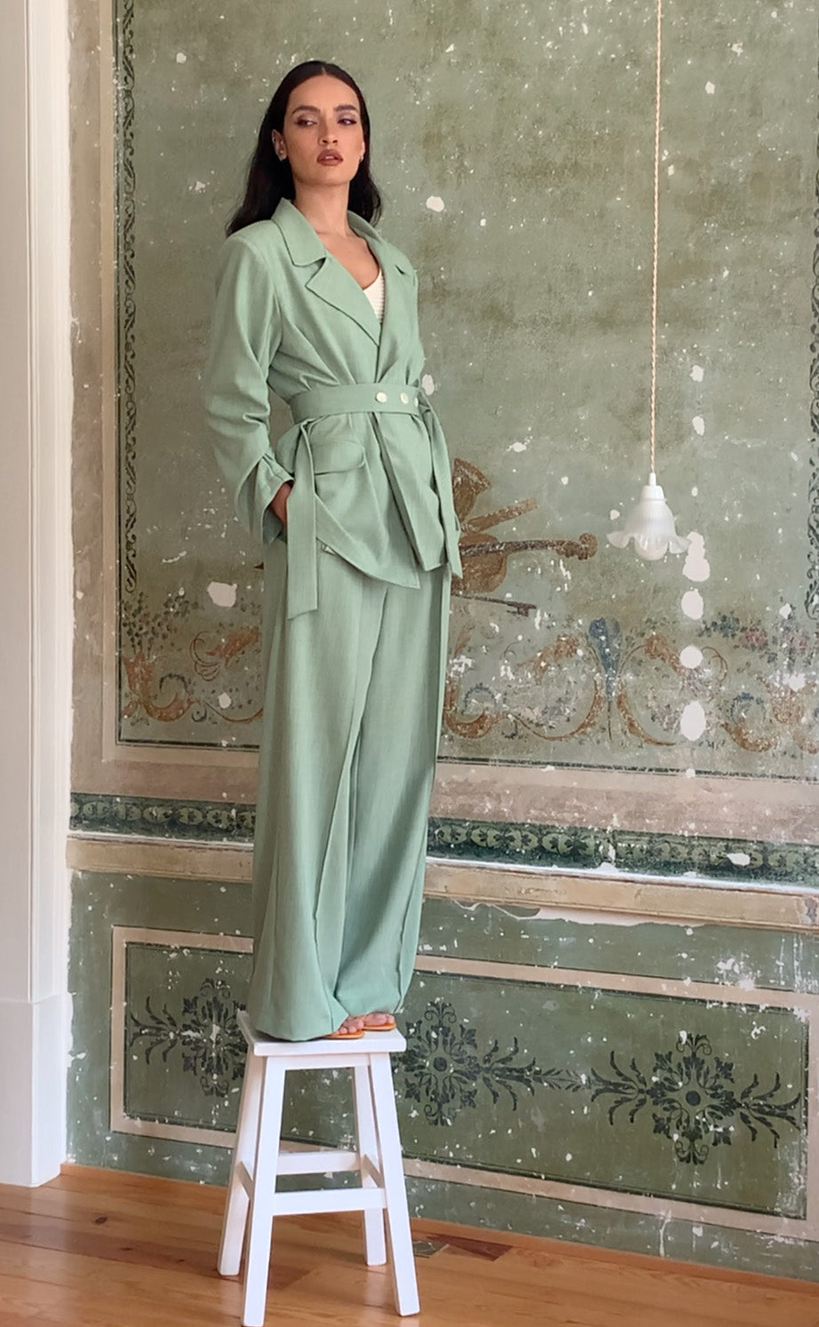 Damenblazer im Slim Fit aus weichem Polyester und Rayon-6
