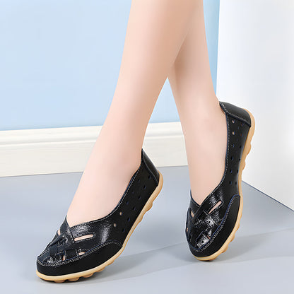 Variant image for Damen-Schuhe aus hochwertigem Leder mit hohler Sohle-11