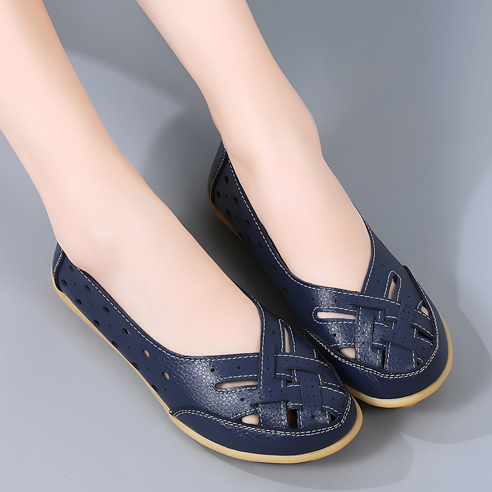 Variant image for Damen-Schuhe aus hochwertigem Leder mit hohler Sohle-21