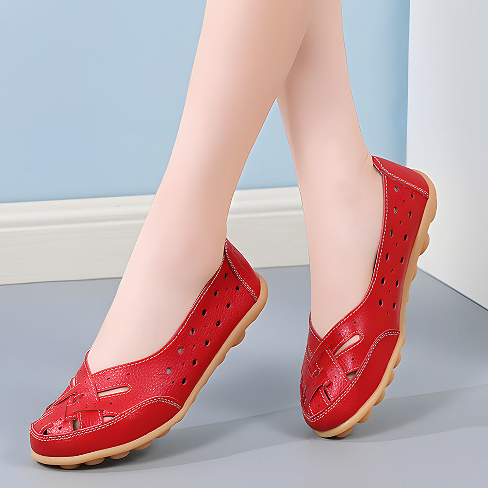 Variant image for Damen-Schuhe aus hochwertigem Leder mit hohler Sohle-81
