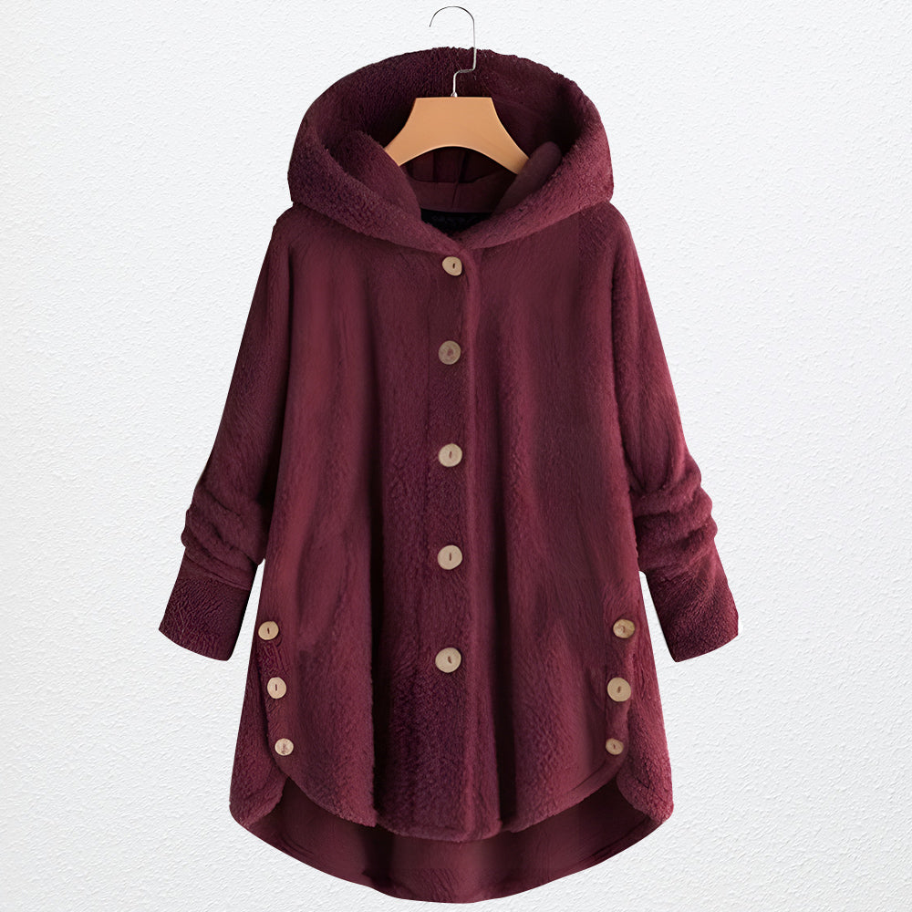 Variant image for Damenjacke Fleece Kapuzenjacke Polyester Lässig-31