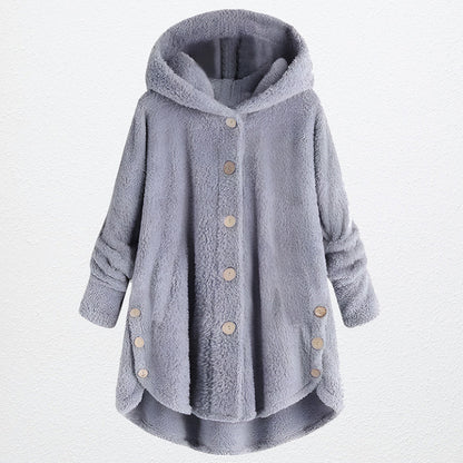 Variant image for Damenjacke Fleece Kapuzenjacke Polyester Lässig-36