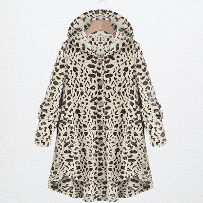 Variant image for Damenjacke Fleece Kapuzenjacke Polyester Lässig-41