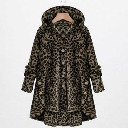 Variant image for Damenjacke Fleece Kapuzenjacke Polyester Lässig-46