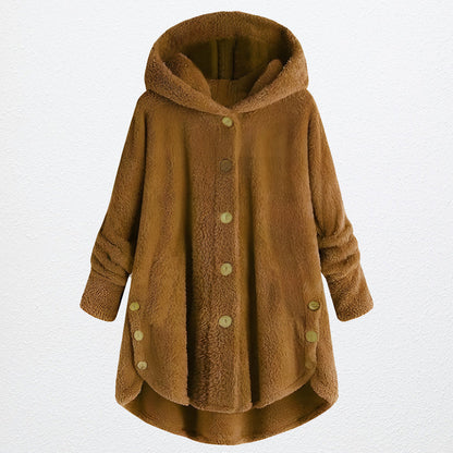 Variant image for Damenjacke Fleece Kapuzenjacke Polyester Lässig-16