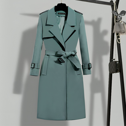 Damen-Mantel Warm Elegant Polyester für kalte Tage-5