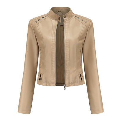Variant image for Damen-Lederjacke mit einzigartigen Details aus hochwertigem Leder-31