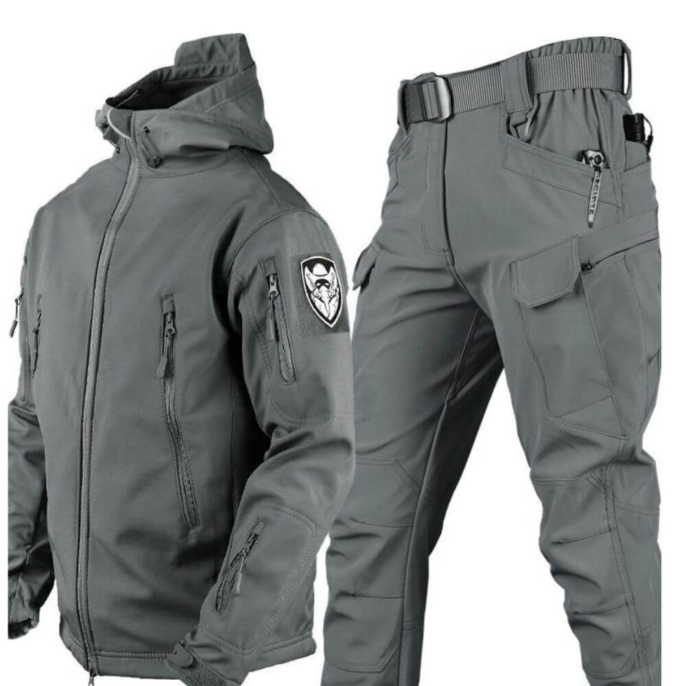 Herren-Windbreaker, Hose, hochwertiges Polyester, lässige Passform-3