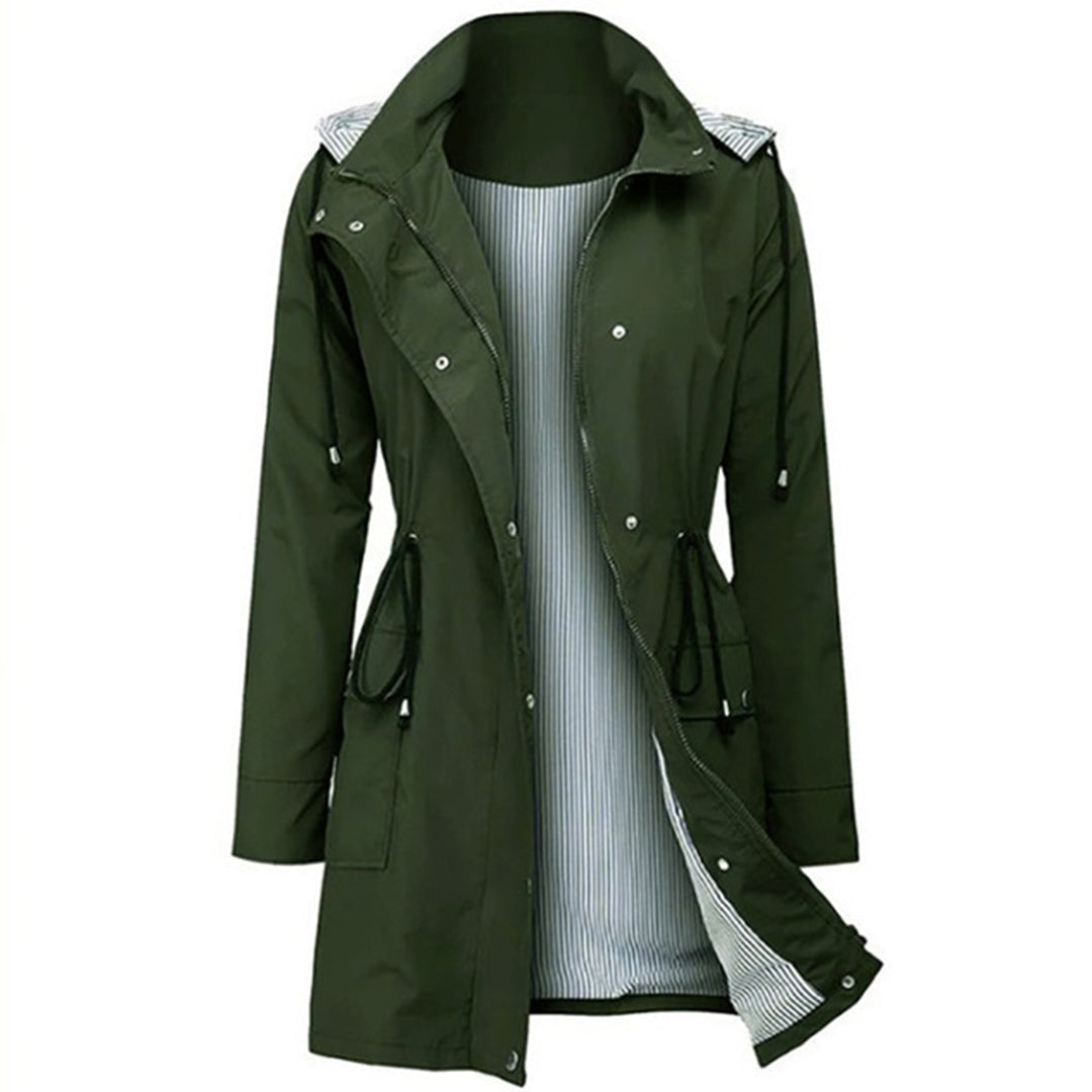 Langer Wintermantel Damen Modern Polyester 7