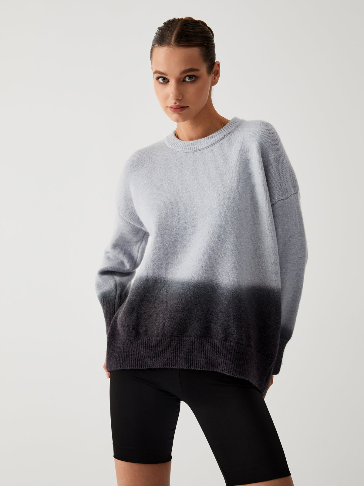 Variant image for Plus-Size-Pullover, Ombre, Design, weiches Acrylic-1