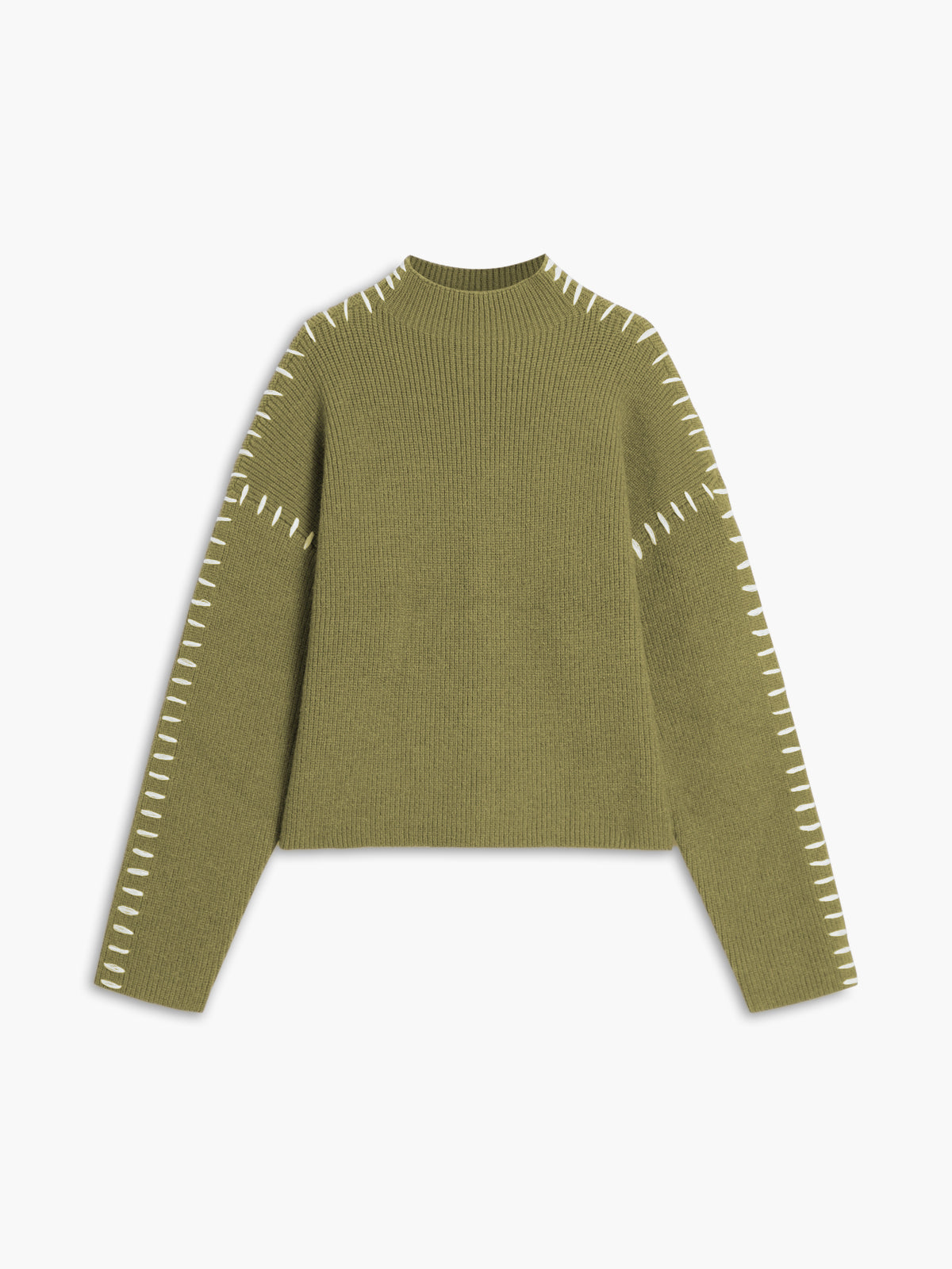 Variantenbild für Damenpullover Mockneck lässiges Design 100% Acryl-17
